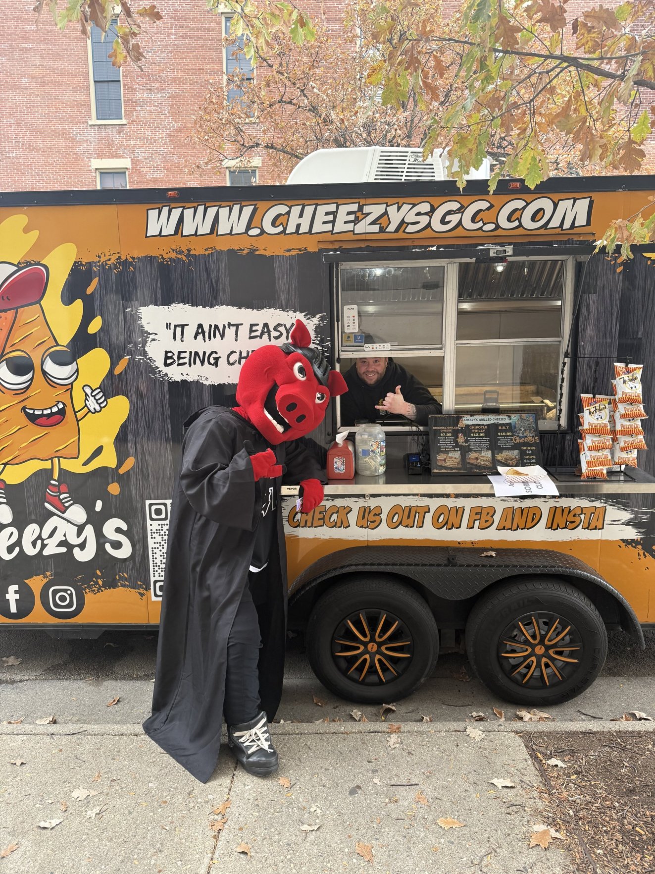Fresh dining at Cheezy's Grilled Cheeses